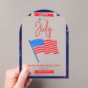 #Happy4thOfJulyUnabhängigkeitstagAcrylEinladung Acryleinladungen