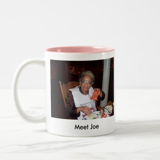 Happy65th Zweifarbige Tasse (Links)