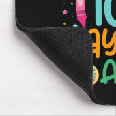 Happy 100 Days of Art School Teachers Girls Boys G Mousepad (Ecke)