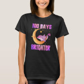 Happy 100 Days of school 100 days brighter Cute do T-Shirt (Vorderseite)
