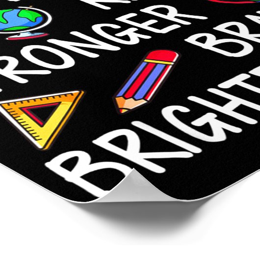 Happy 100 Days Of School 100th Day Of School Kids  Poster (Ecke)