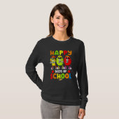 Happy 100 Days Of School Flossing Dance 100 Days S T-Shirt (Vorne ganz)