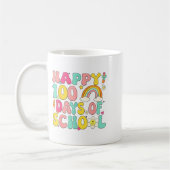 Happy 100 Days Of School Girls Rainbow 100th Day O Kaffeetasse (Links)
