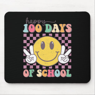 Happy 100 Days of School Lächeln Lehrer Junge Mädc Mousepad