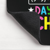 Happy 100 Days Of School Math Equation Funny Teach Mousepad (Ecke)