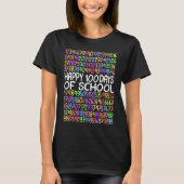 Happy 100 Days Of School Math Kindergarten 1st Gra T-Shirt (Vorderseite)
