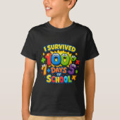 Happy 100 Days School Math Equation kids t-shirt (Vorderseite)