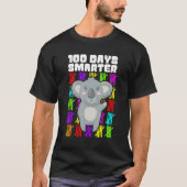 Happy 100 Days Smarter Shirts, 100th Day Of School T-Shirt (Vorderseite)