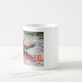 Happy 100. Geburtstag Gänseflattern Kaffeetasse (Mittel)