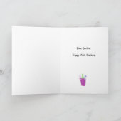 Happy 100 oder älter Geburtstag Gruß Karte (Innenseite)