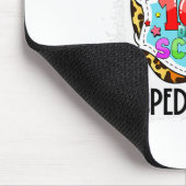 Happy 100. Tag der Schule Gesicht Maske Sped Ed Mousepad (Ecke)