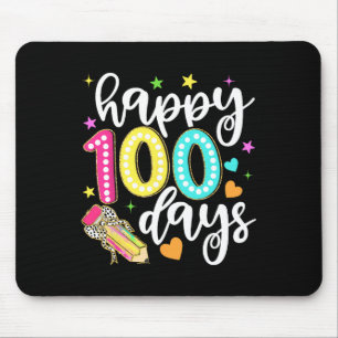 Happy 100 Tage Coquette Bow Apfel 100. Tag von Sch Mousepad