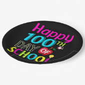 Happy-100-th-day-School Pappteller (Schrägansicht)