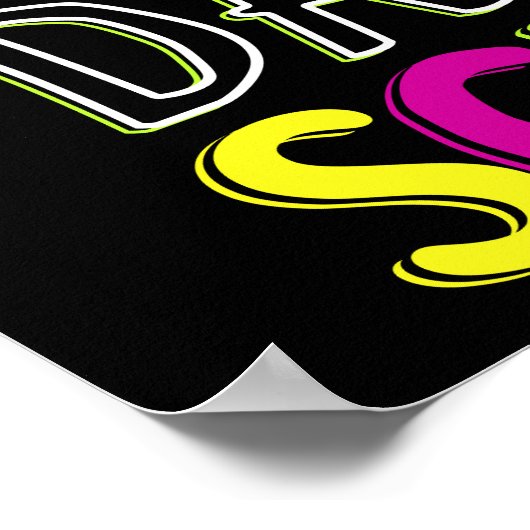 Happy-100-th-day-School Poster (Ecke)