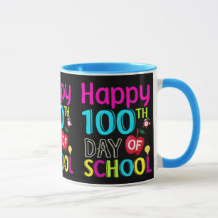 Happy-100-th-day-School Tasse