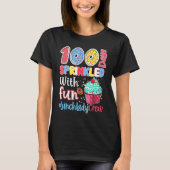Happy 100th Day At School 100 Days Brighter 2023 L T-Shirt (Vorderseite)