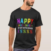 Happy 100th Day Of 10th Grade Math Formula Teacher T-Shirt (Vorderseite)