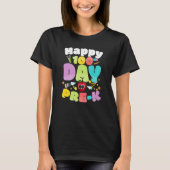 Happy 100th Day of Pre k for Teachers Kids T-Shirt (Vorderseite)