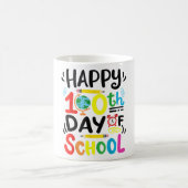 Happy 100th Day of School 100 Days of School Teach Kaffeetasse (Mittel)