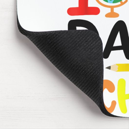 Happy 100th Day of School 100 Days of School Teach Mousepad (Ecke)