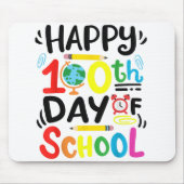 Happy 100th Day of School 100 Days of School Teach Mousepad (Vorne)