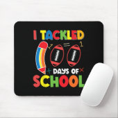 Happy 100th Day of School 100 Days of School Teach Mousepad (Mit Mouse)