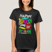 Happy 100th Day Of School 100 Days Smarter Cute 1s T-Shirt (Vorderseite)
