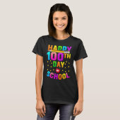 Happy 100TH Day Of School 2023 T-Shirt (Vorne ganz)
