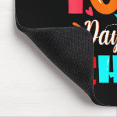 Happy 100th Day Of School Funny Teachers Sudents K Mousepad (Ecke)