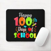 Happy 100th Day Of School Funny Teachers Sudents K Mousepad (Mit Mouse)