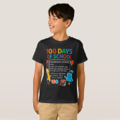 Happy 100th Day Of School Student Design, 100 Days T-Shirt (Vorne ganz)
