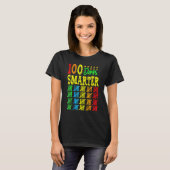 Happy 100th Day of School Teacher  100 days smarte T-Shirt (Vorne ganz)