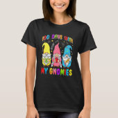 Happy 100th Day Of School Three Gnomes Costume Tea T-Shirt (Vorderseite)