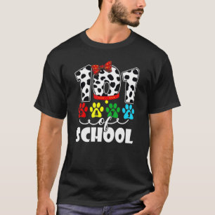 Happy 101 Days School Hunde Student oder Lehrer Ju T-Shirt