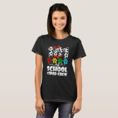 Happy 101 Days School Sped Crew Dog 100 Days Smart T-Shirt (Vorne ganz)