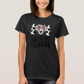 Happy 101 Days Schule Hund Lover Student oder Lehr T-Shirt (Vorderseite)