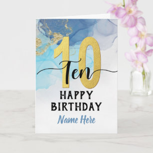 Amscan Holografisches „Happy 10. Geburtstag“ Banner – 2,7 M Lang – Bunt & Auffällig Für Die Party