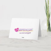 Happy 10 th Customizable Anniversary Card Karte (Rückseite)