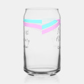 Happy 10th anniversary simple minimal wedding name dosenglas (Rechts)