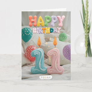 Happy 11. Geburtstagskarte Karte