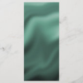 Happy 18. Geburtstag Green Glitzer Foil Menü Menükarte (Rückseite)