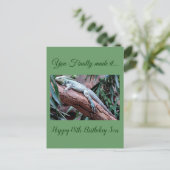 Happy 18. Geburtstagskarte Postkarte (Stehend Vorderseite)