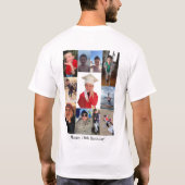 Happy 18th Birthday Evan! T-Shirt (Rückseite)