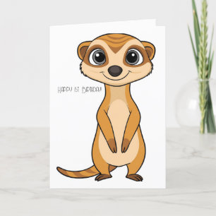 Happy 1. Geburtstagskarte Feiertagskarte