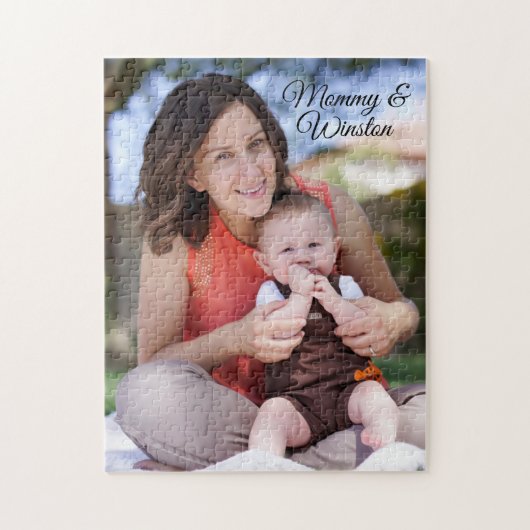 Happy 1 Mother's Day Custom Foto Puzzle (Vertikal)