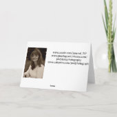 Happy 1. Weihnachtsgrandson Feiertagskarte (Rückseite)