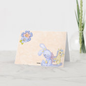 Happy 1st Mother's Day Card Blue Karte (Rückseite)