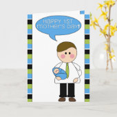 happy 1st mother's day karte (Gelbe Blume)