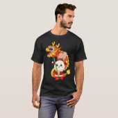 Happy 2023 Chinses Lunar Celebration Asian Dragon T-Shirt (Vorne ganz)