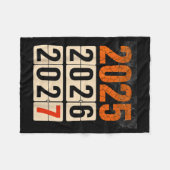 Happy 2026 2027 New Year Funny 67 Meme Six Seven M Fleecedecke (Vorderseite (Horizontal))